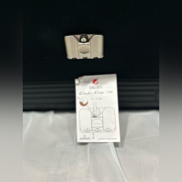 Delsey Bags Delsey Vintage Slim Attach Briefcase Portfolio With Combicode Lock Euc Poshmark